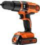 Black&Decker Τρυπάνι-κατσαβίδι BL188KB