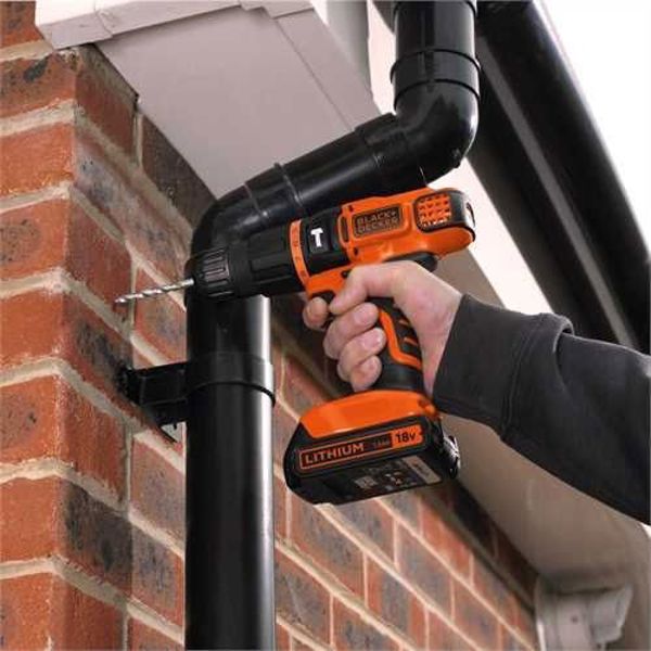 Black&Decker Τρυπάνι-κατσαβίδι BL188KB
