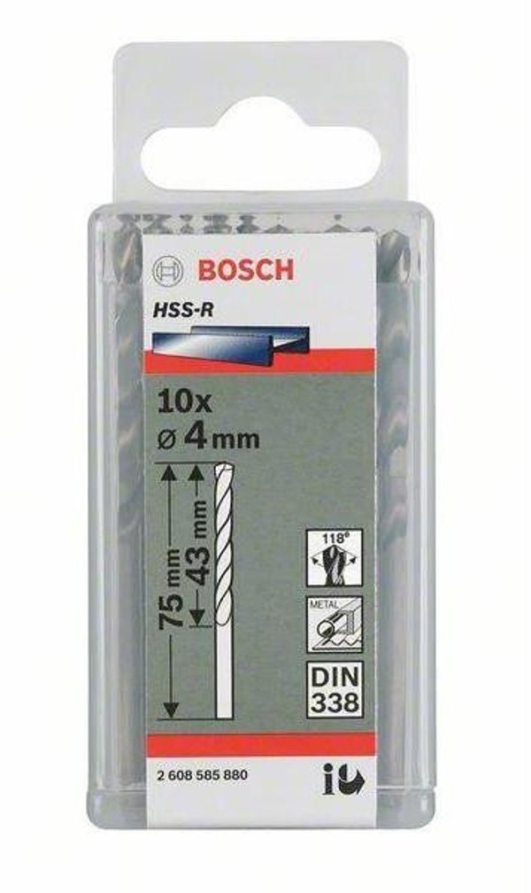 Τρυπάνι STAND. HSS-G 135° 4,1/43MM 1τεμ.
