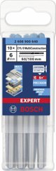 Bosch Expert CYL-9 MultiConstruction Τρυπάνι Πολλαπλών Υλικών, 6mm, 10 Τεμάχια, Μήκος Εργασίας 60mm