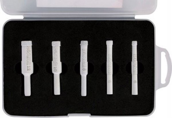 Σετ Διαμαντοτρύπανα Distar DrillKIT, 6-12mm, Για Ξηρά Κοπή Πλακιδίων