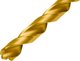 Τρυπάνι για μέταλλο Baildon DIN 338 RN 8 mm, HSS TiN (S), 117-75 mm (λαβή 3-επίπεδη)