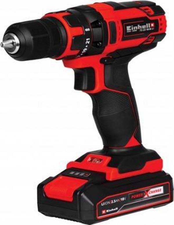 Wiertarko-wkretarka Einhell TC-CD 18/35 Li 18 V 1 x akumulator 2.5 Ah