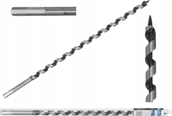 Geko Σπιράλ Τρυπάνι – Τρυπάνι για ξύλο 14x460mm