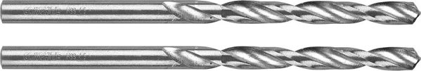 Graphite Τρυπάνια HSS για Μέταλλο DIN 338, 4.5mm, 2 Τεμάχια