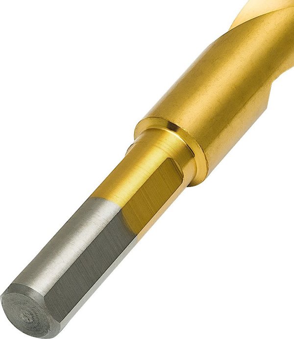 Ruko Τρυπάνι για Μέταλλο Baildon DIN 338 HSS TiN, 12,5 mm, με 3-Επίπεδη Λαβή