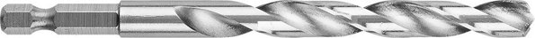 Graphite Τρυπάνι Μετάλλου Hex 7.5mm, 2 Τεμάχια