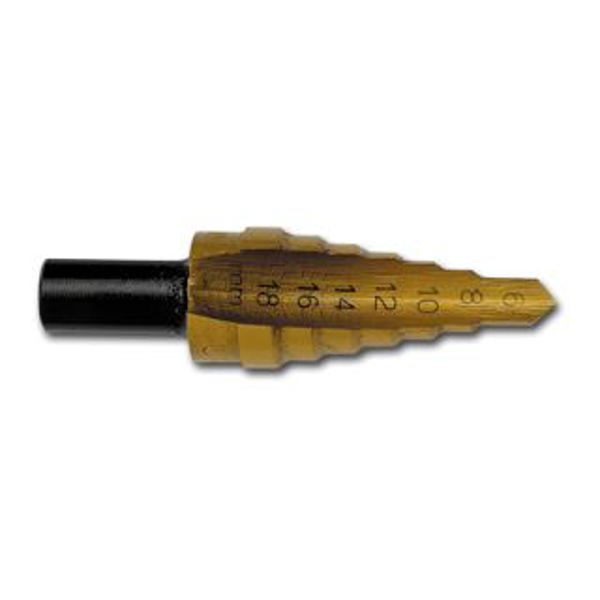Wiertło Irwin stopniowe walcowe 4 6 10 12 14 16 8 18 20 22mm  (10502853)