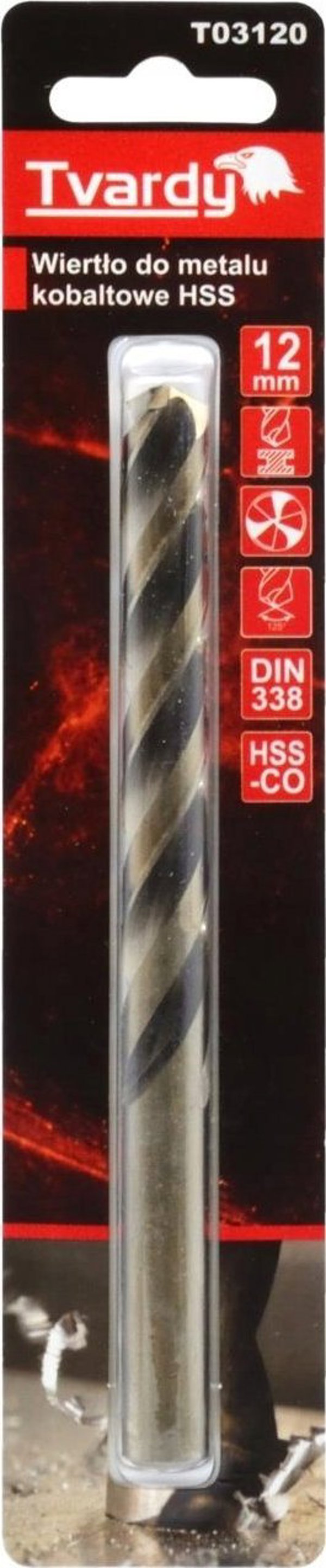 Tvardy Trupanji koybalt HSS M35 12mm
