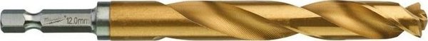 Wiertlo Milwaukee do metalu HEX HSS-G TIN 12mm