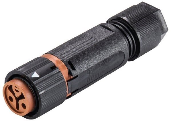Wieland 46.031.4551.4 Rundstik Kobling, lige Serie (rundstikforbindelse): RST® MINI Samlet poltal: 2 1 stk