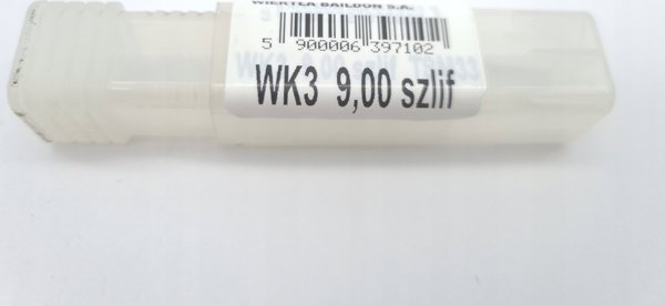 Fanar Καρβιδικό Τρυπάνι Baildon DIN 6537 K WK3, VHM TiAlN, 9 mm, Μήκος 89-47 mm
