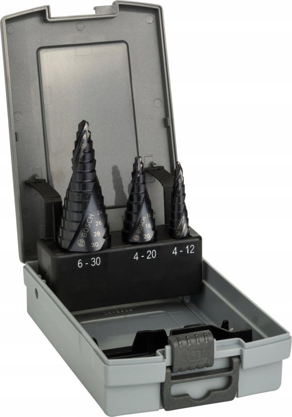 Τρυπάνι Bosch ΣΕΤ ΒΗΜΑ FI 4-12| 4-20| 6-30mm HSS-ALTIN ​​3PC 14031915 3165140666497