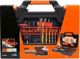 Black+Decker Σετ Τρυπάνια & Μύτες 76 Τεμαχίων για Μέταλλο, Ξύλο & Σκυρόδεμα (A7231)