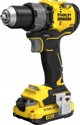 Stanley Δραπανοκατσάβιδο Μπαταρίας FatMax V20 SFMCD725D2K 18V με 2 Μπαταρίες 2Ah & Βαλιτσάκι
