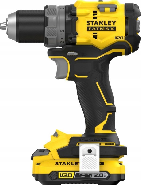 Stanley Δραπανοκατσάβιδο Μπαταρίας FatMax V20 SFMCD725D2K 18V με 2 Μπαταρίες 2Ah & Βαλιτσάκι