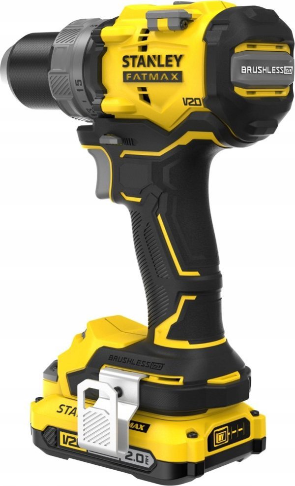 Stanley Δραπανοκατσάβιδο Μπαταρίας FatMax V20 SFMCD725D2K 18V με 2 Μπαταρίες 2Ah & Βαλιτσάκι