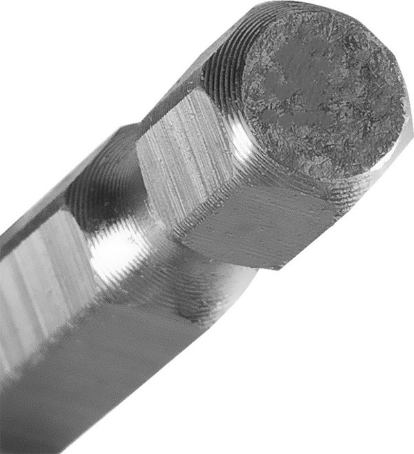 Graphite Τρυπάνι Μετάλλου HSS Hex 6,0 mm, Σετ 2 Τεμαχίων