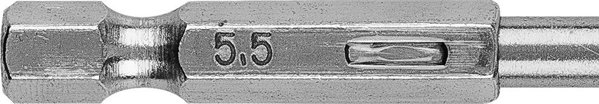 Graphite Τρυπάνι Μετάλλου Hex 5.5 mm, 2 Τεμάχια