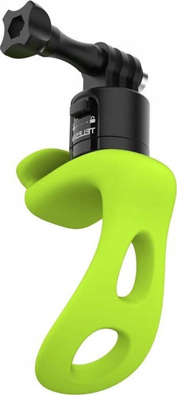 Telesin Πολυλειτουργική Βάση Σιλικόνης για Action Cameras, Πράσινο
