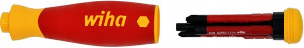 Wiha PocketMax Electric Μονωμένο Κατσαβίδι με 4 Μύτες, 45296