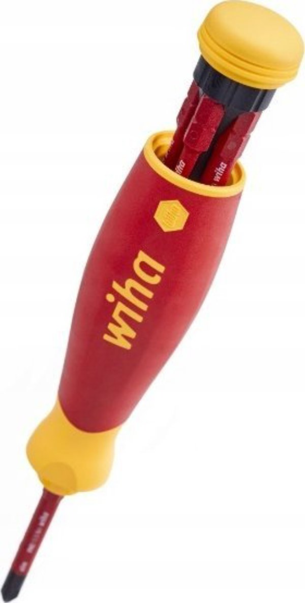 Wiha PocketMax Electric Μονωμένο Κατσαβίδι με 4 Μύτες, 45296