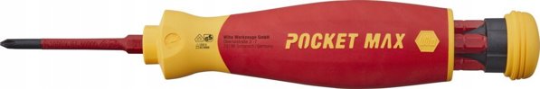 Wiha PocketMax Electric Μονωμένο Κατσαβίδι με 4 Μύτες, 45296