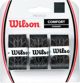 Wilson ΛΑΒΗ ΤΕΝΙΣ. WILSON PROFILE OVERGRIP WRZ4025BK 3τμχ. μαύρο