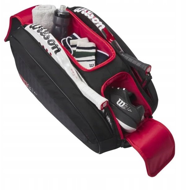WILSON BELA SUPER TOUR PADEL BLACK WR8910801001 (097512941006)