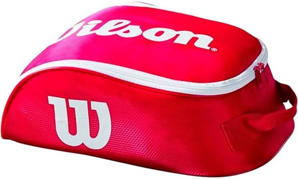 WILSON APAVU SOMA TOUR IV SHOE BAG RED/WHITE
