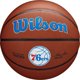 Μπάλα Μπάσκετ Wilson Team Alliance Philadelphia 76ers, Σύνθετο Δέρμα, Καφέ, Μέγεθος 7