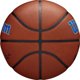 Μπάλα Μπάσκετ Wilson Team Alliance Philadelphia 76ers, Σύνθετο Δέρμα, Καφέ, Μέγεθος 7