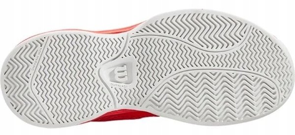 WILSON TENISA APAVI BERNU KAOS EMO Infrared/TropicalPeach/White