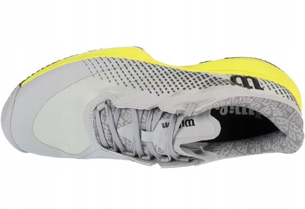 WILSON TENISA APAVI VIRIESU KAOS SWIFT 1.5 PearlBlue/Black/SafetyYellow