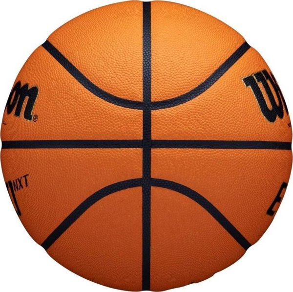 Wilson Μπάλα Μπάσκετ EVO NXT FIBA, Micro-Touch Τεχνολογία, Πορτοκαλί, Μέγεθος 7