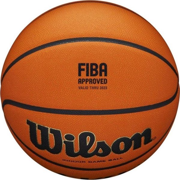 Wilson Μπάλα Μπάσκετ EVO NXT FIBA, Micro-Touch Τεχνολογία, Πορτοκαλί, Μέγεθος 7