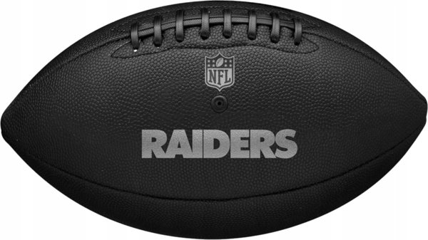 Wilson Wilson NFL Team Metallic Premiere Las Vegas Raiders Ball WF4015817XB Czarne 9