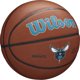 Μπάλα Μπάσκετ Wilson Team Alliance Charlotte Hornets, Σύνθετο Δέρμα, Καφέ, Μέγεθος 7