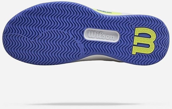 WILSON TENISA APAVI SIEVIESU INTRIGUE PRO White / Amparo Blue / Safety Yellow WRS336700E060 (0097512909778)
