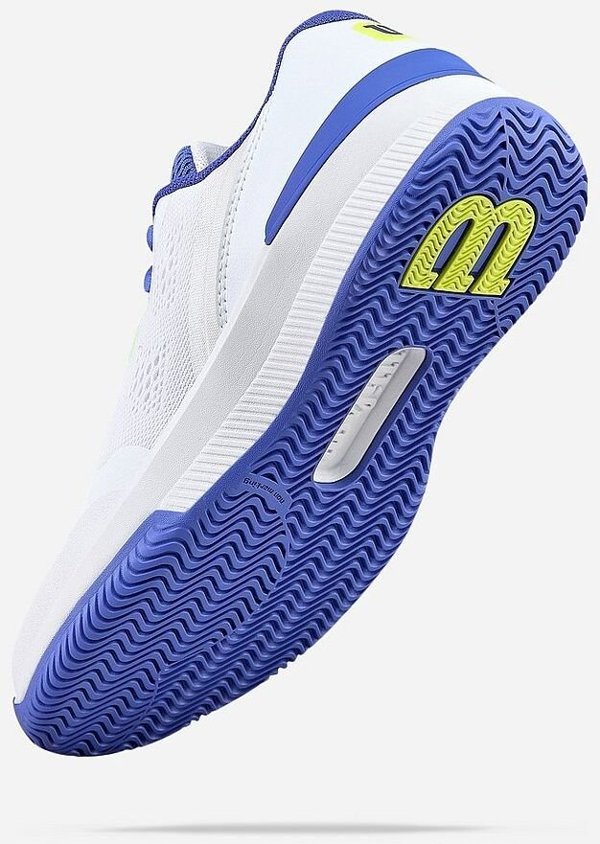 WILSON TENISA APAVI SIEVIESU INTRIGUE PRO White / Amparo Blue / Safety Yellow WRS336700E060 (0097512909778)