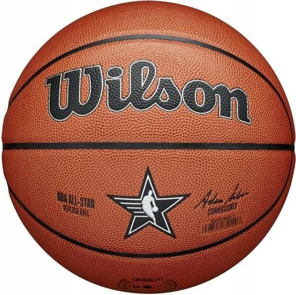 Wilson Wilson NBA All-Star 2024 Indianapolis Replica Ball WZ2015501XB Pomarańczowe 7