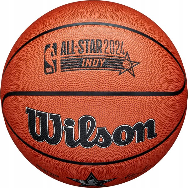 Wilson Wilson NBA All-Star 2024 Indianapolis Replica Ball WZ2015501XB Pomarańczowe 7