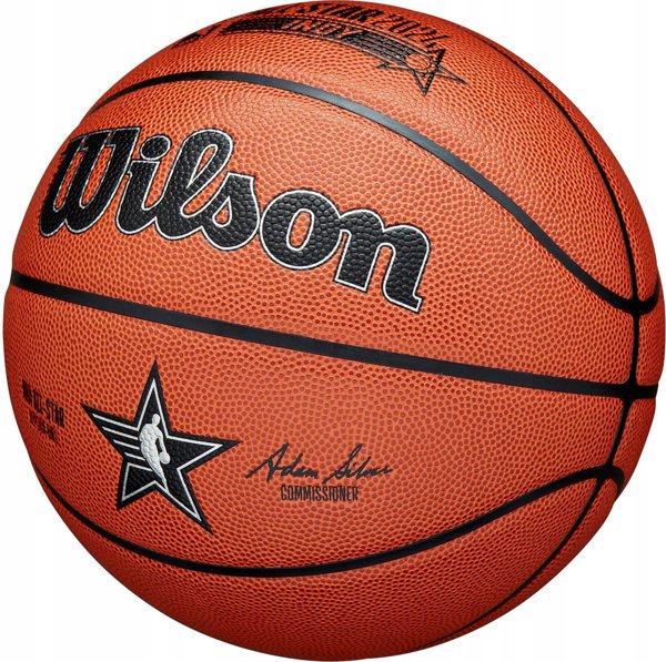 Wilson Wilson NBA All-Star 2024 Indianapolis Replica Ball WZ2015501XB Pomarańczowe 7