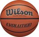 Wilson Evolution Game Μπάλα Μπάσκετ No. 7, Δερμάτινη, Πορτοκαλί, Εσωτερικού Χώρου (WTB0516XBEMEA)