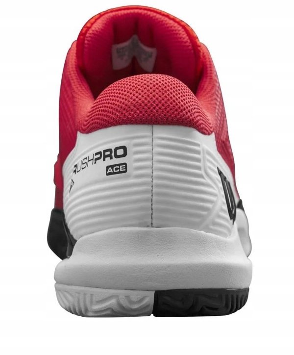 WILSON TENISA APAVI VIRIESU RUSH PRO ACE Infrared / White / Black WRS335370E080 (0097512846080)