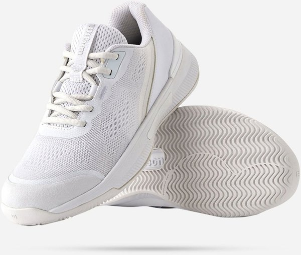 WILSON TENISA APAVI SIEVIESU INTRIGUE PRO White/White/Silver WRS334690E045 (0097512853798)
