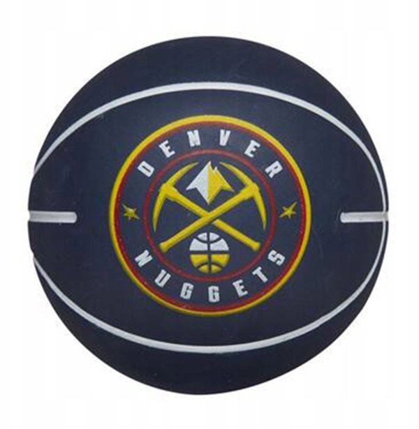 WILSON BASKETBALL DRIBBLER bumba NBA TEAM DENVER NUGGETS