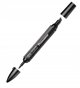 Winsor & Newton 0203157, Grey, Multicolour, Cool Grey 5, Fine/Medium, Chisel/Bullet tip, Round