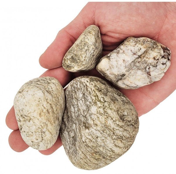 WIO Elderly Nano Boulder, διακοσμητική πέτρα για ενυδρείο και τεράριο, γκρι, 2kg, σε σακούλα