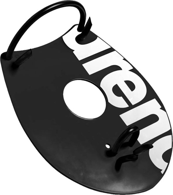 Κωπηλατικές λάμες Arena ELITE HAND PADDLE 2 μαύρο-λευκό μέγεθος S